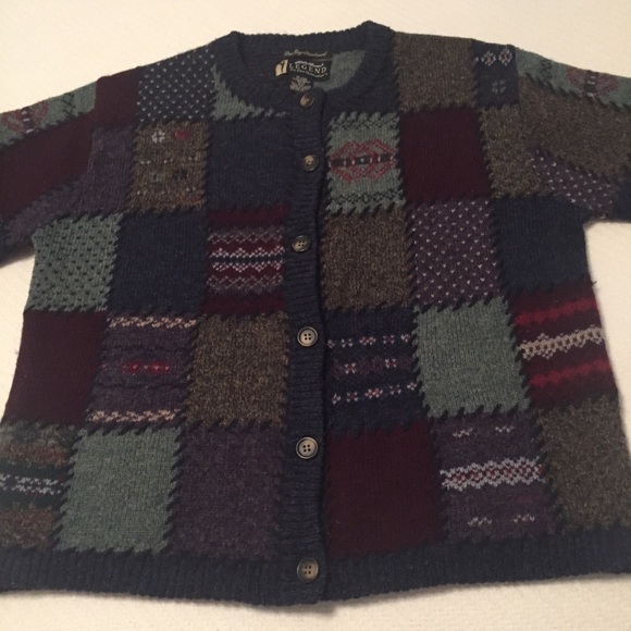 Eddie Bauer Legend Wool Cardigan. size M - Picture 2 of 8